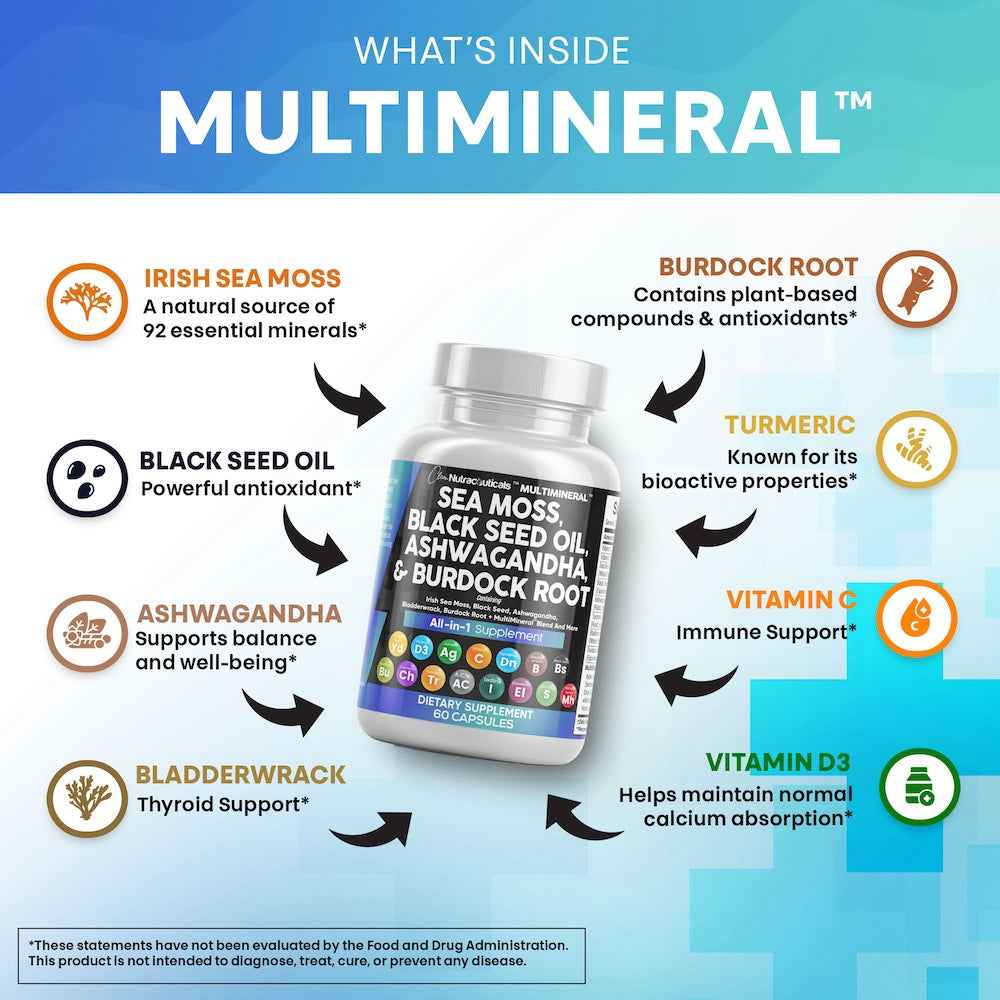 MultiMineral™ Sea Moss Black Seed
