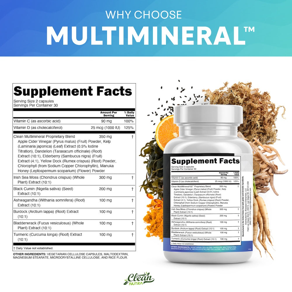 MultiMineral™ Sea Moss Black Seed