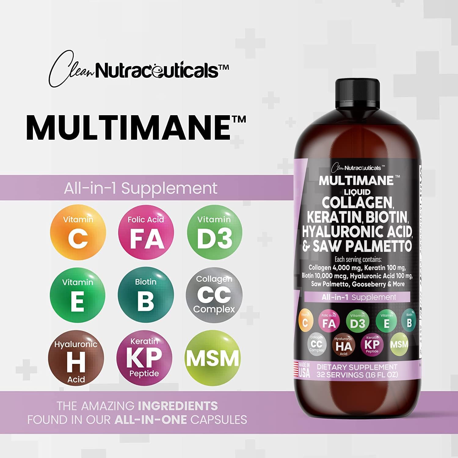 MultiMane Liquid Collagen™