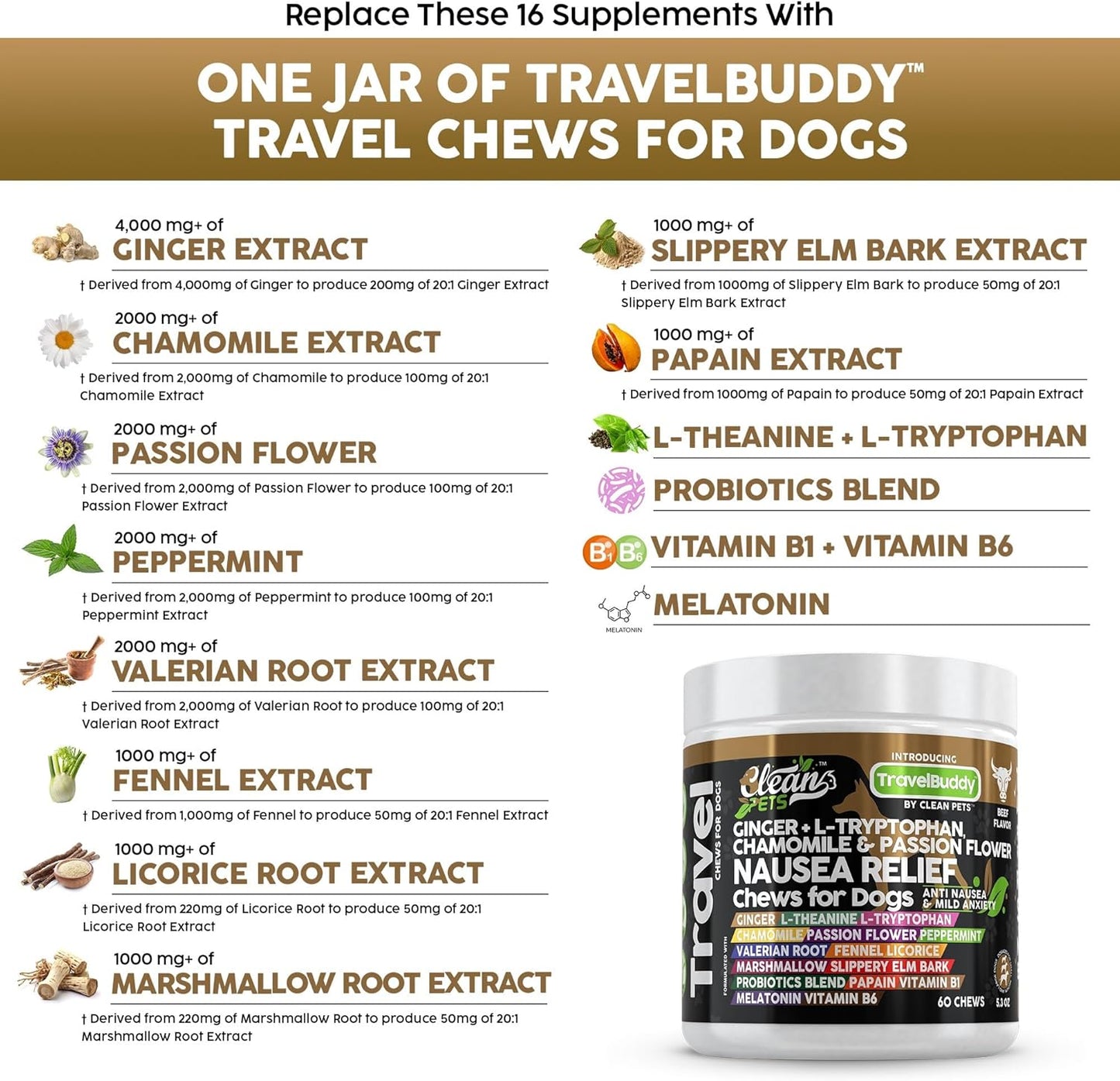 TravelBuddy Chews
