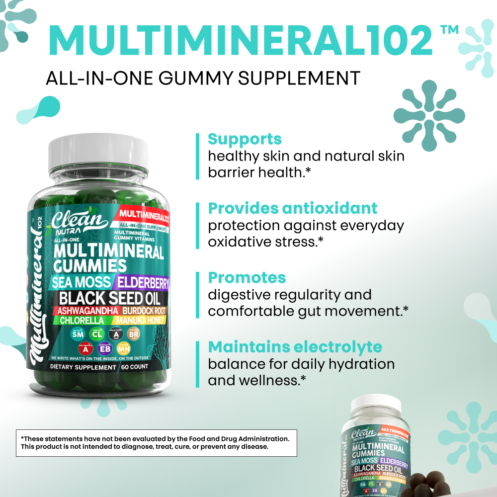 Multimineral Sea Moss Gummies