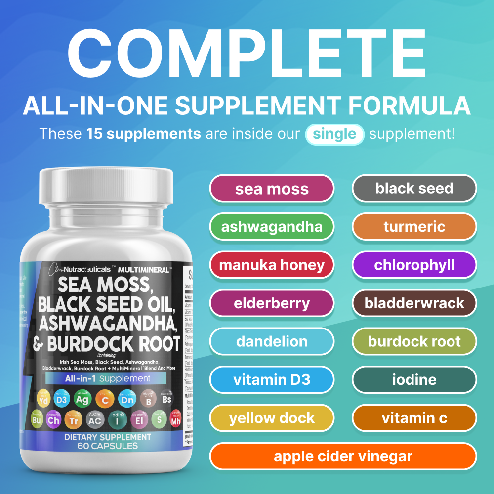 MultiMineral™ Sea Moss Black Seed