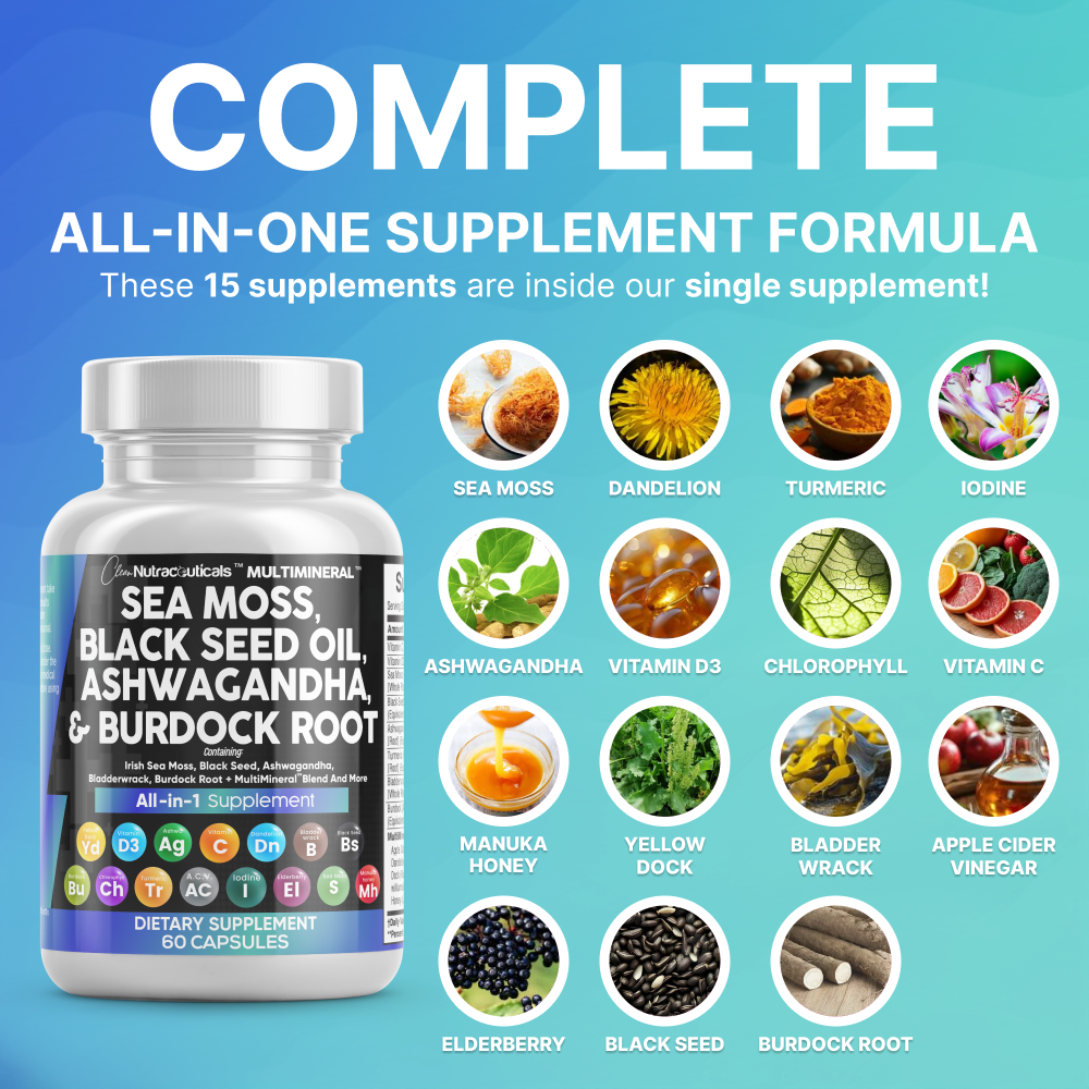 MultiMineral™ Sea Moss Black Seed