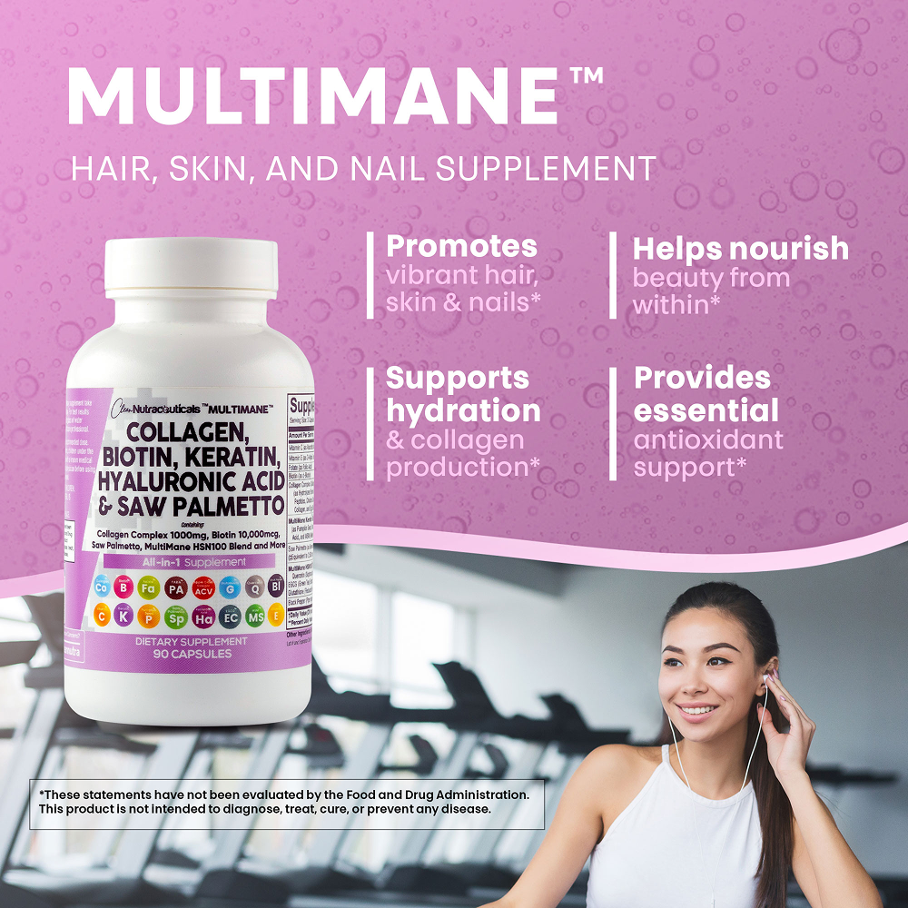 Multimane™ Hair Skin Nail Supplement