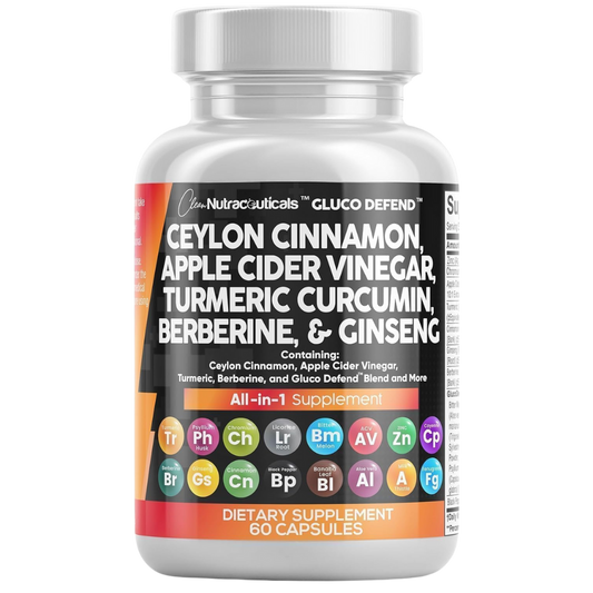 GlucoDefend™ with Ceylon Cinnamon