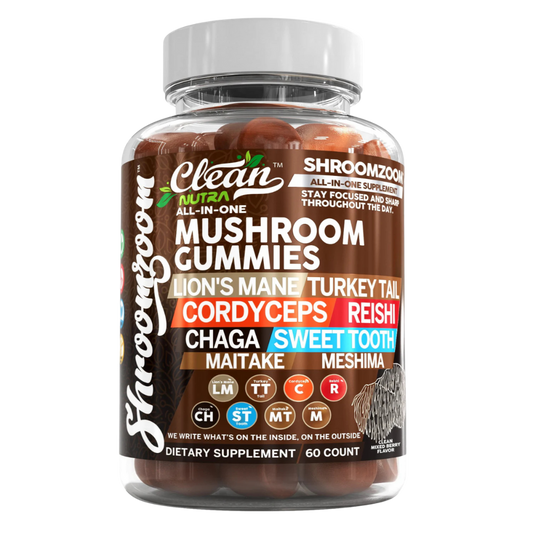 ShroomZoom All-In-One Mushroom Gummies