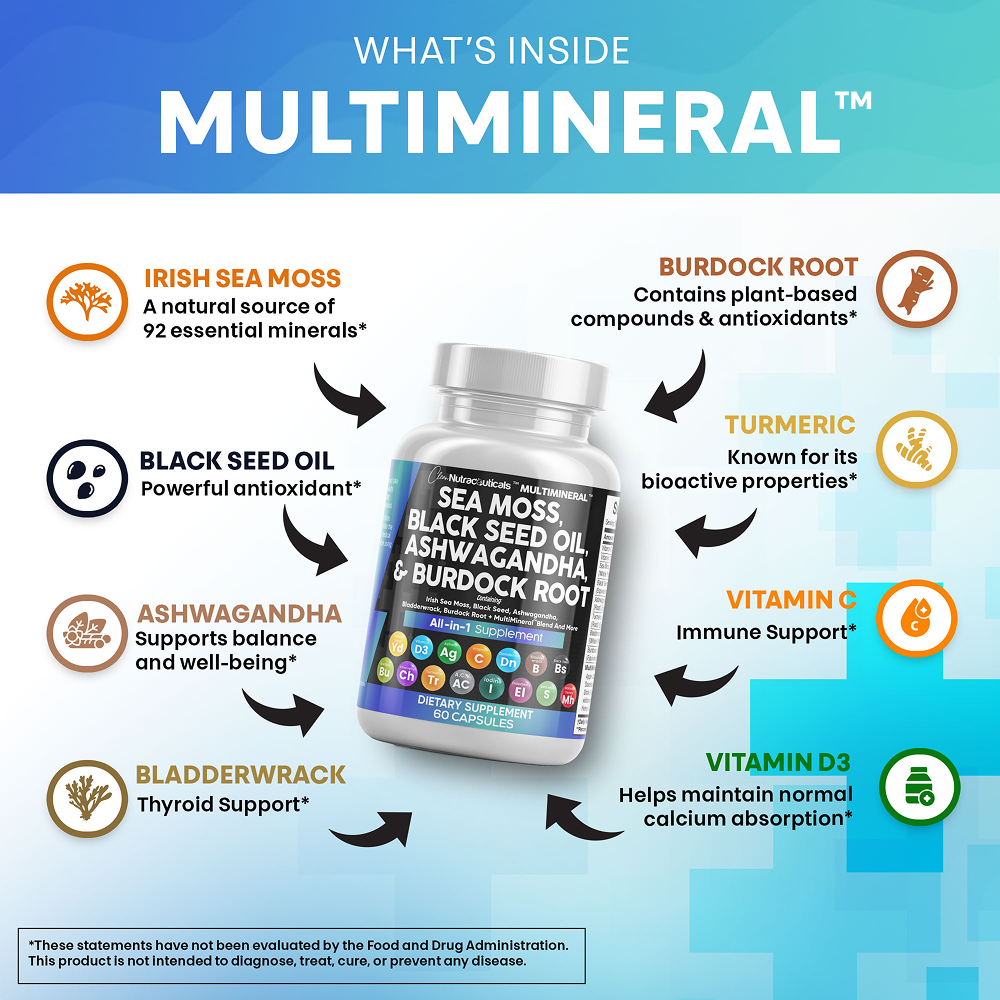 MultiMineral™ Sea Moss Black Seed