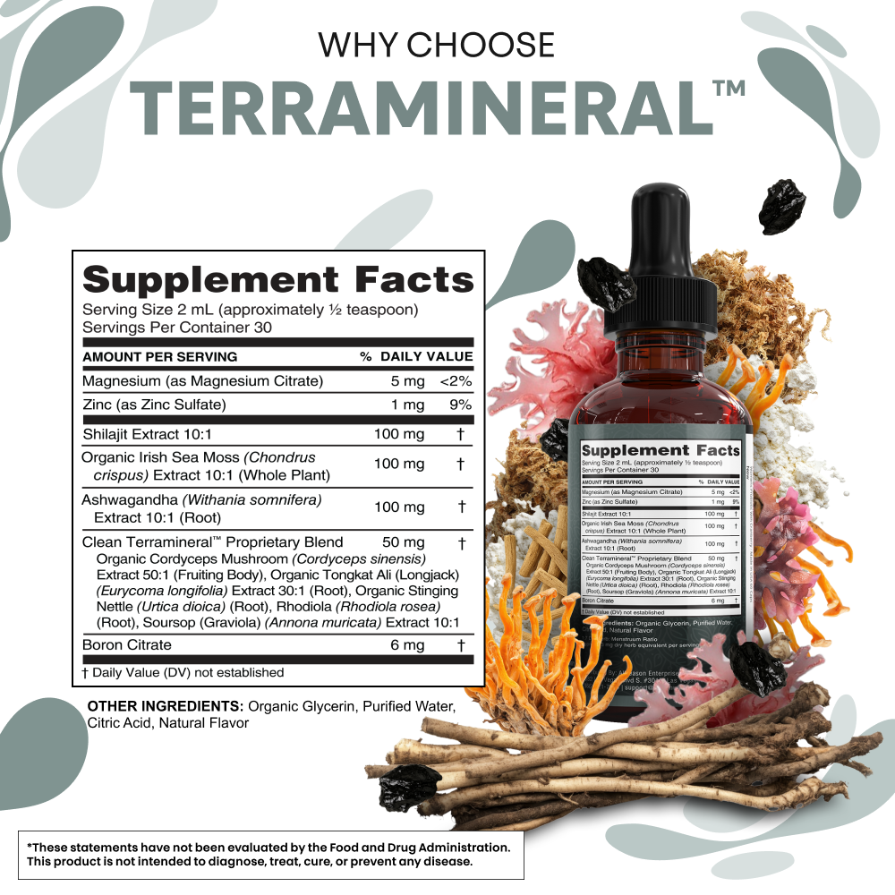 Terramineral - Shilajit Liquid Drops
