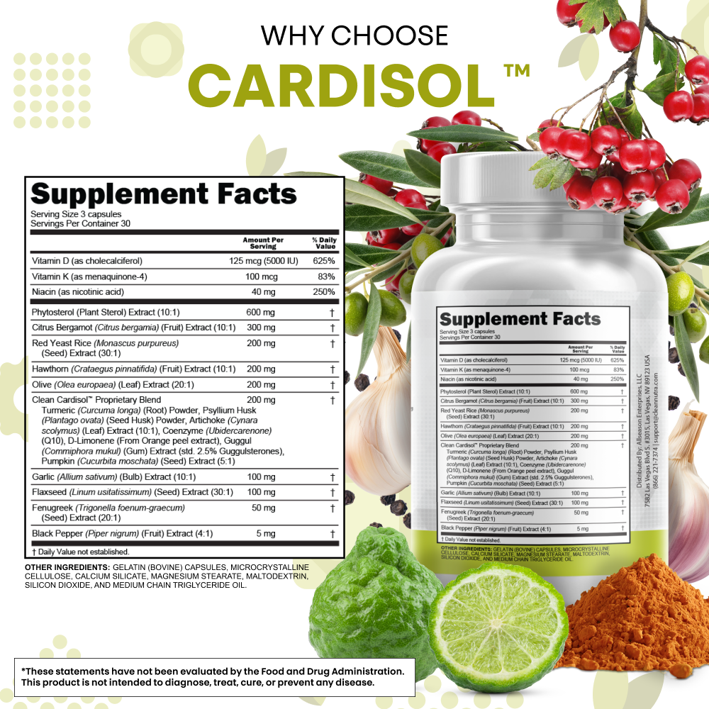 Cardisol with Citrus and Bergamot
