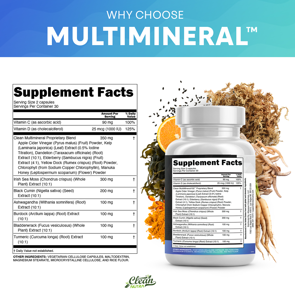 MultiMineral™ Sea Moss Black Seed