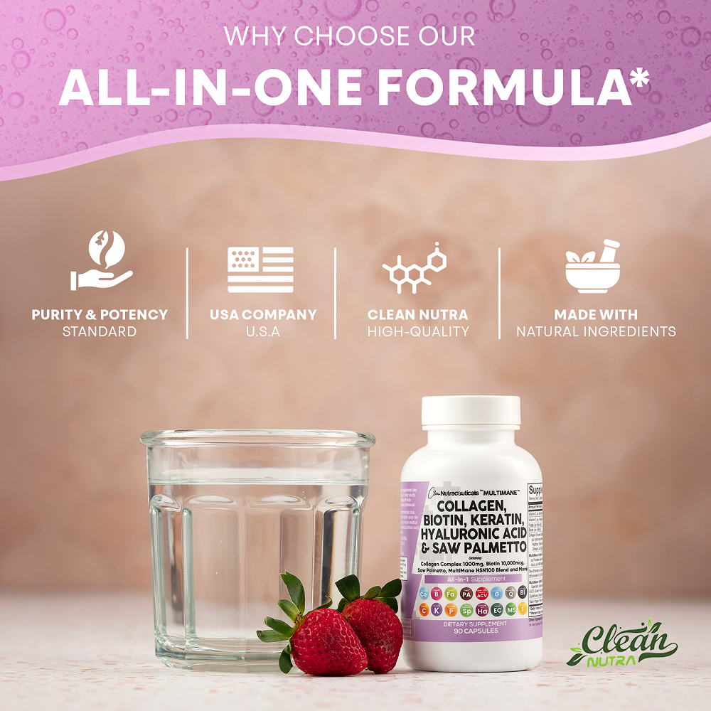 Multimane™ Hair Skin Nail Supplement