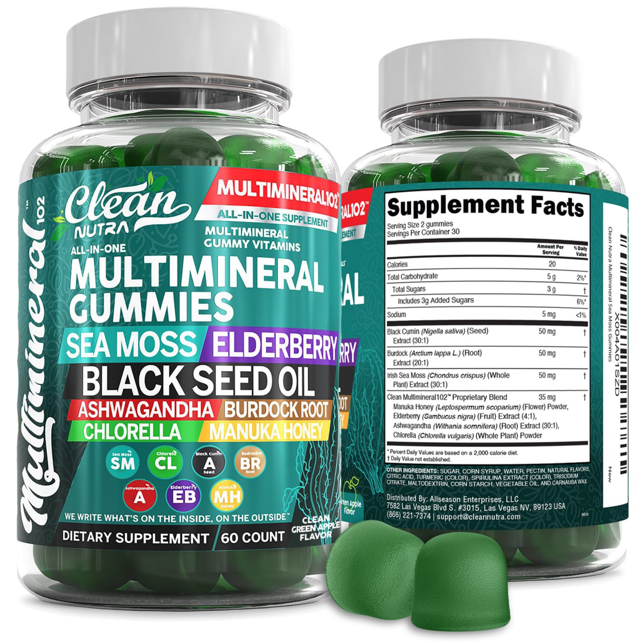 Multimineral Sea Moss Gummies