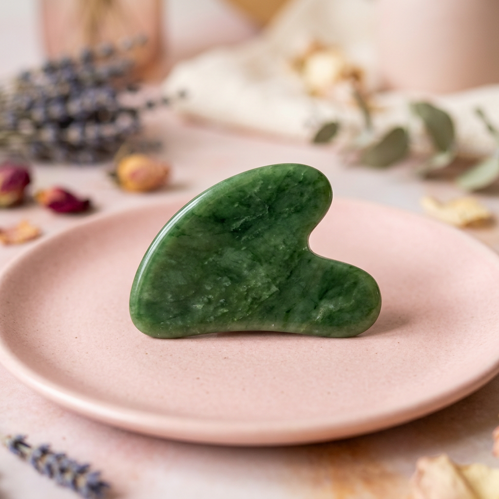 Gua Sha & Jade Roller Bundle - photo 1