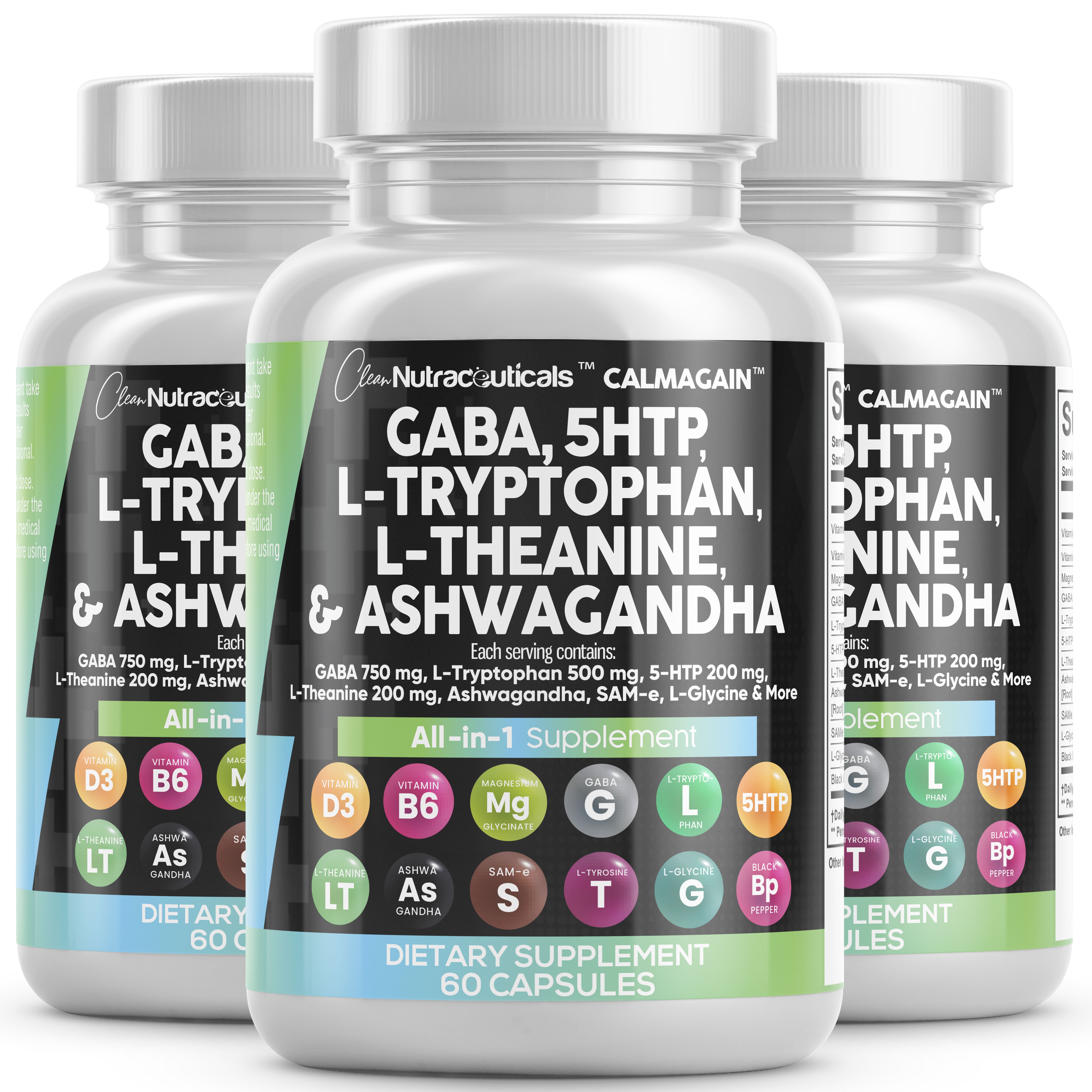 CalmAgain All in 1 5 HTP Supplement