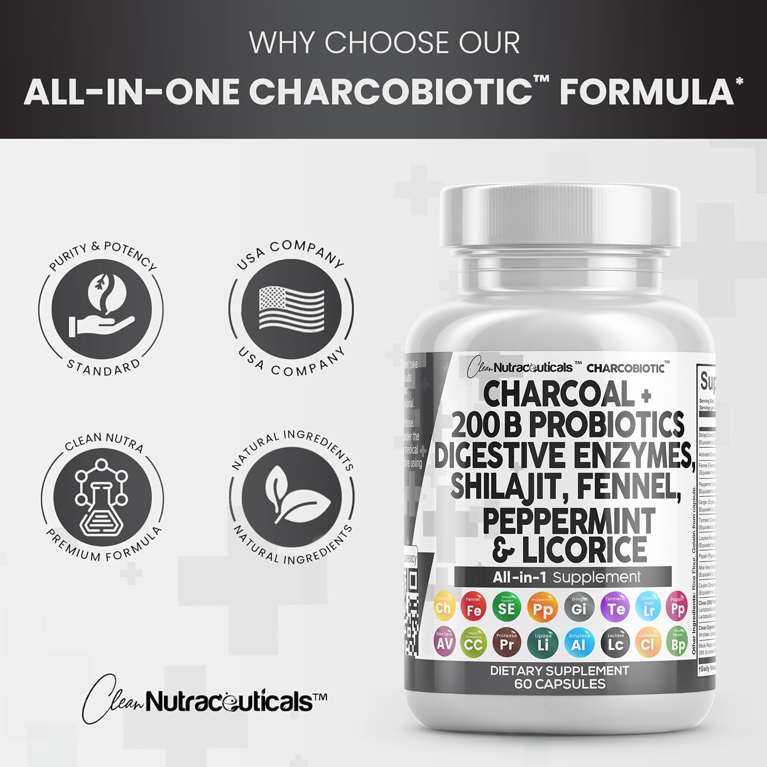 Charcobiotic™ with Activated Charcoal