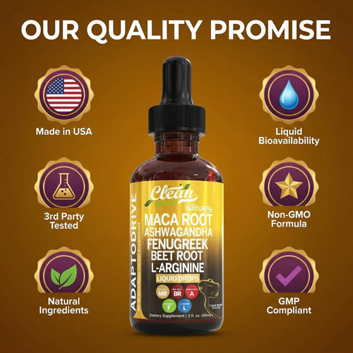 Adapto Drive — All-In-One Multi-Herbal Liquid Drops