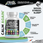 CalmAgain All in 1 5 HTP Supplement