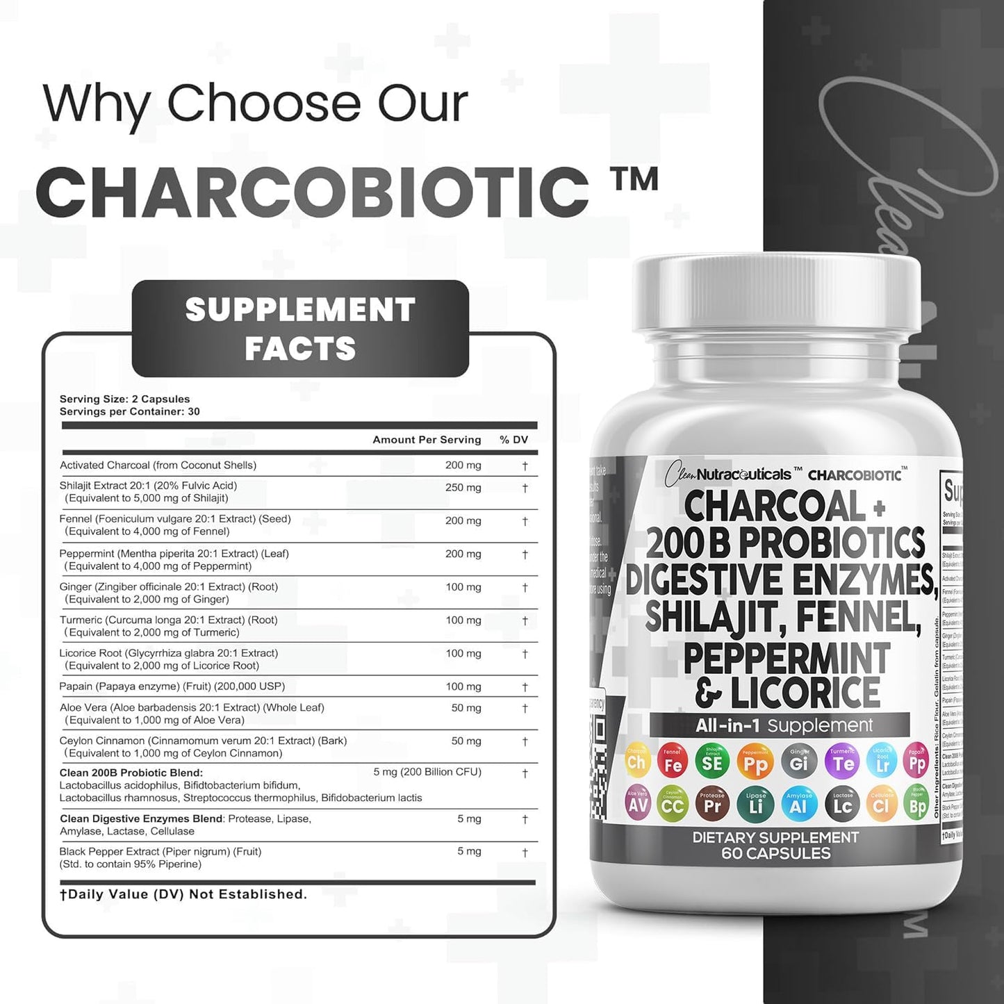 Charcobiotic™ with Activated Charcoal