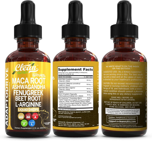 Adapto Drive — All-In-One Multi-Herbal Liquid Drops