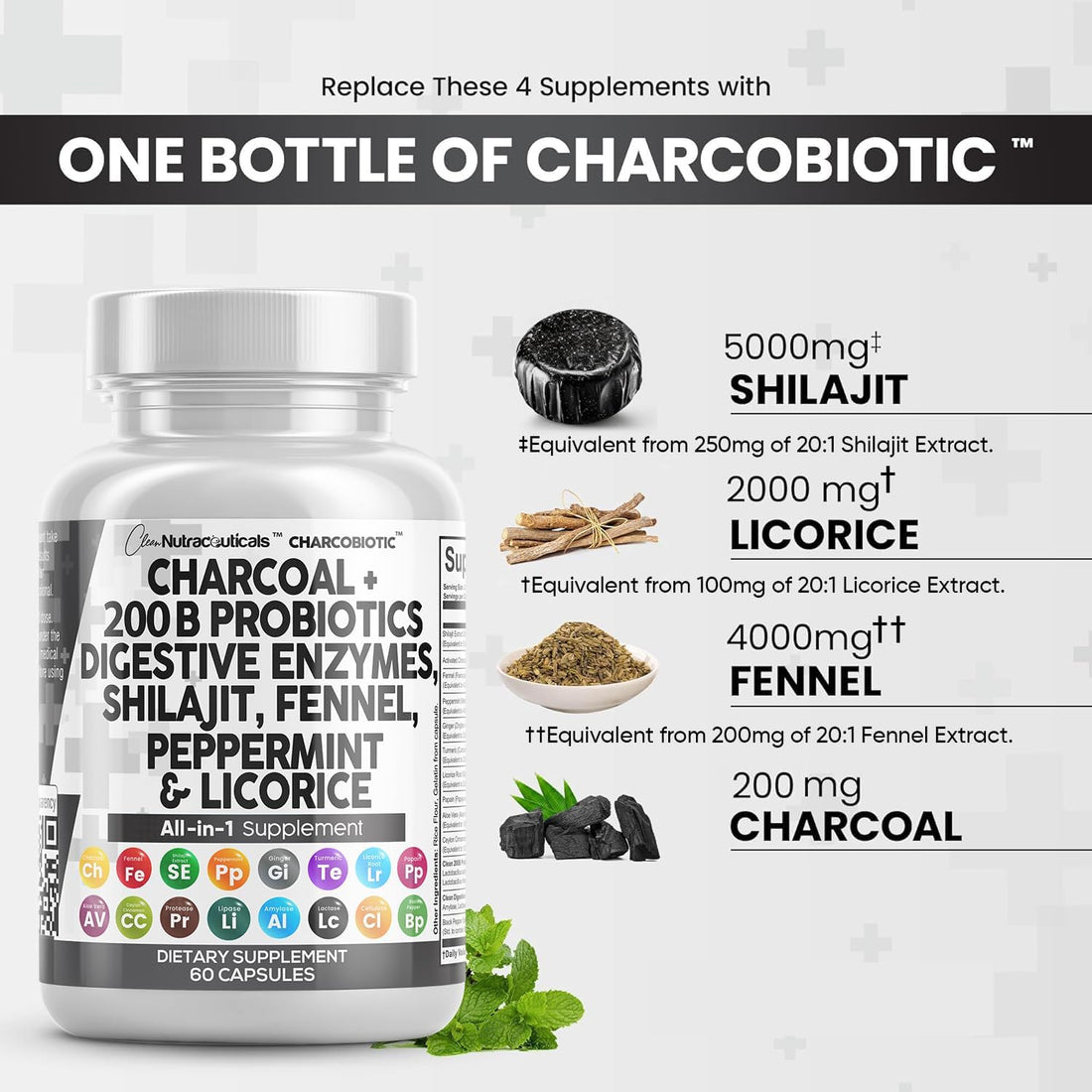 Charcobiotic™ with Activated Charcoal