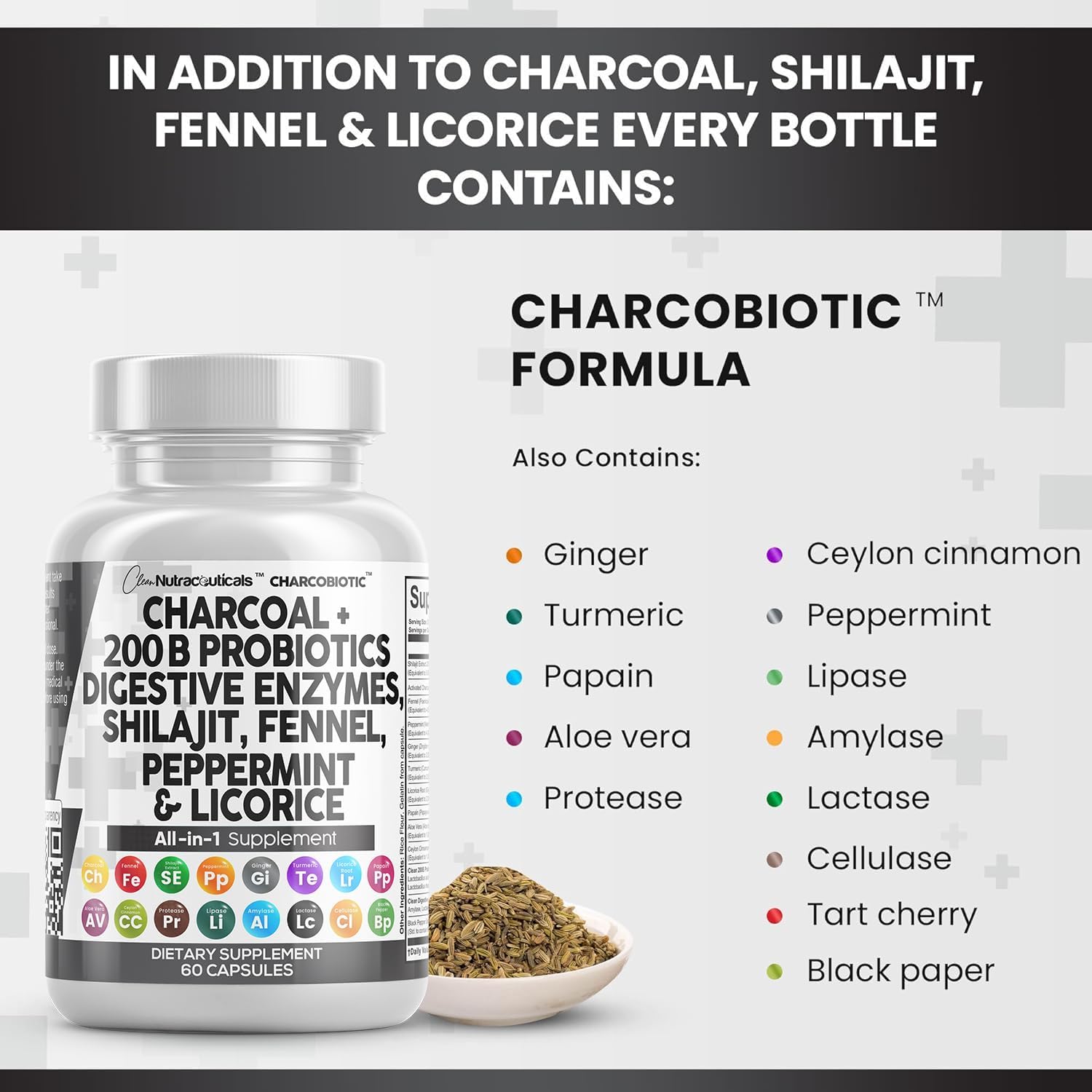 Charcobiotic™ with Activated Charcoal