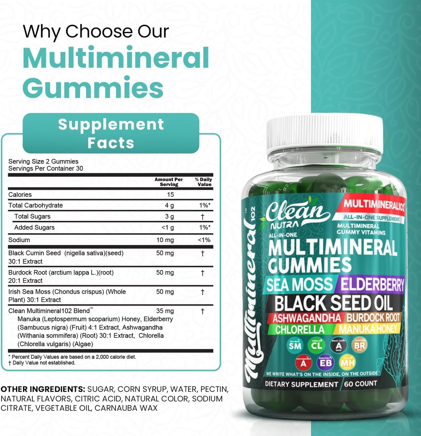 Multimineral Sea Moss Gummies