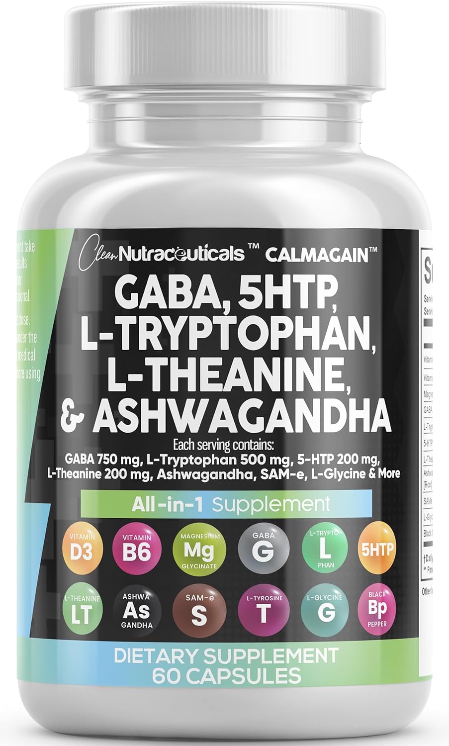 CalmAgain All in 1 5 HTP Supplement