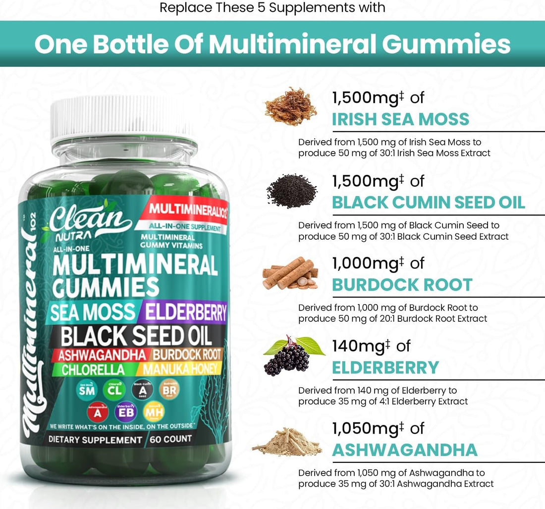 Multimineral Sea Moss Gummies