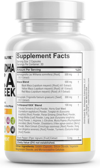 Internal Fire™ Ashwa Maca Supplement