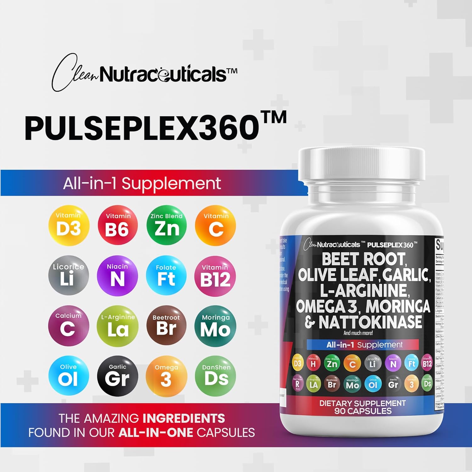 Pulseplex 360™ with Beet Root and Olive Leaf