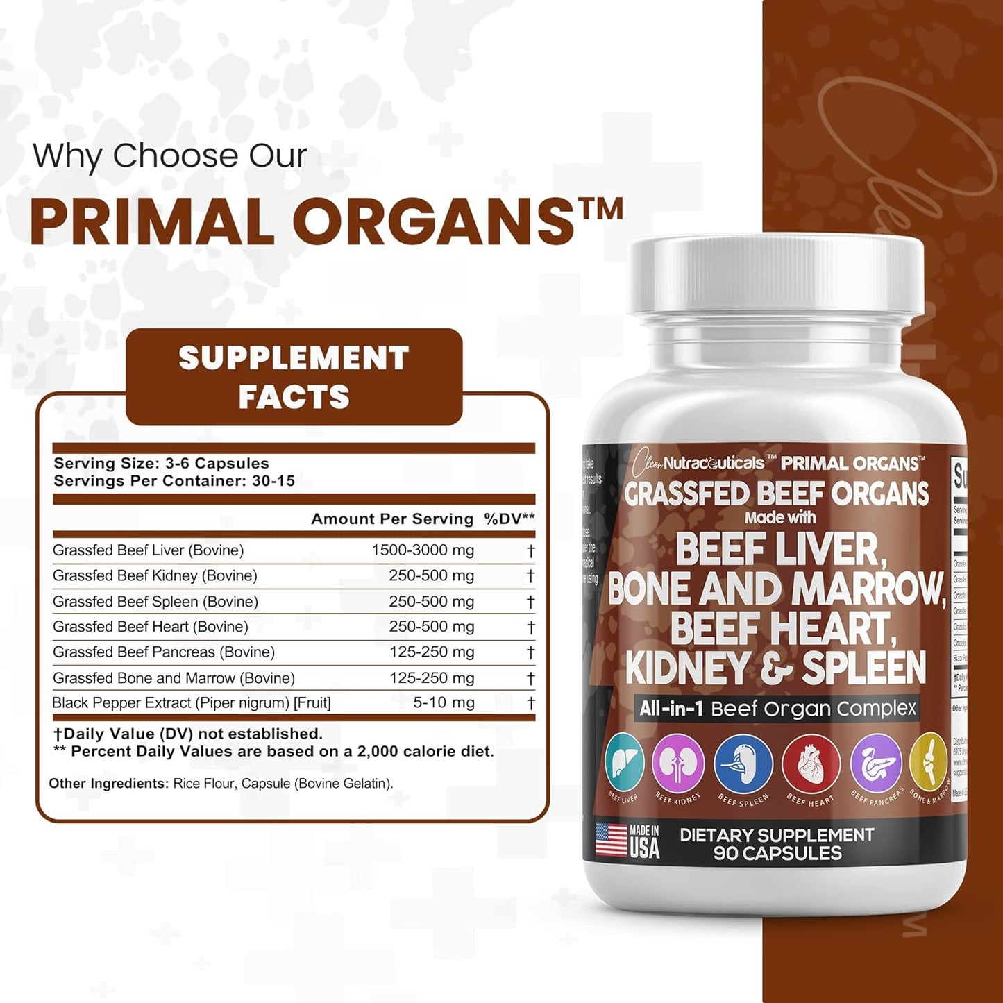 Primal Organs™  All-In-One Organ Complex