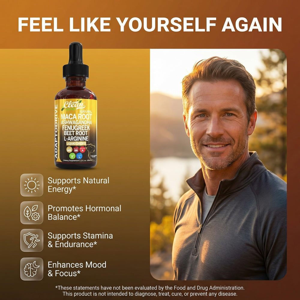 Adapto Drive — All-In-One Multi-Herbal Liquid Drops
