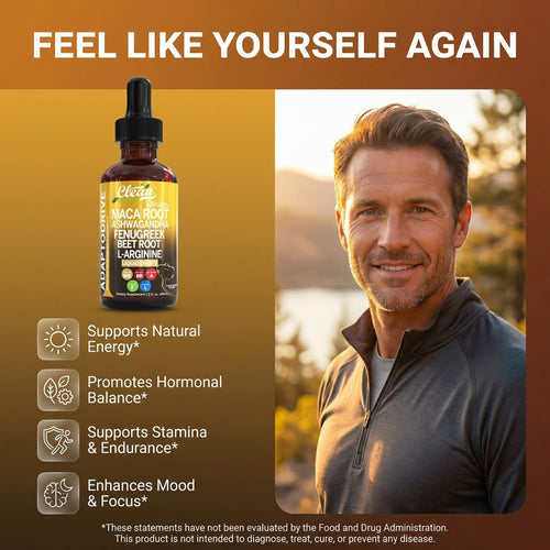 Adapto Drive — All-In-One Multi-Herbal Liquid Drops
