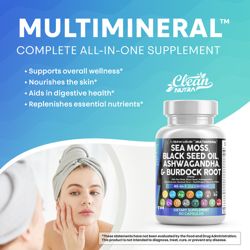 Multimineral™ Sea Moss Black Seed