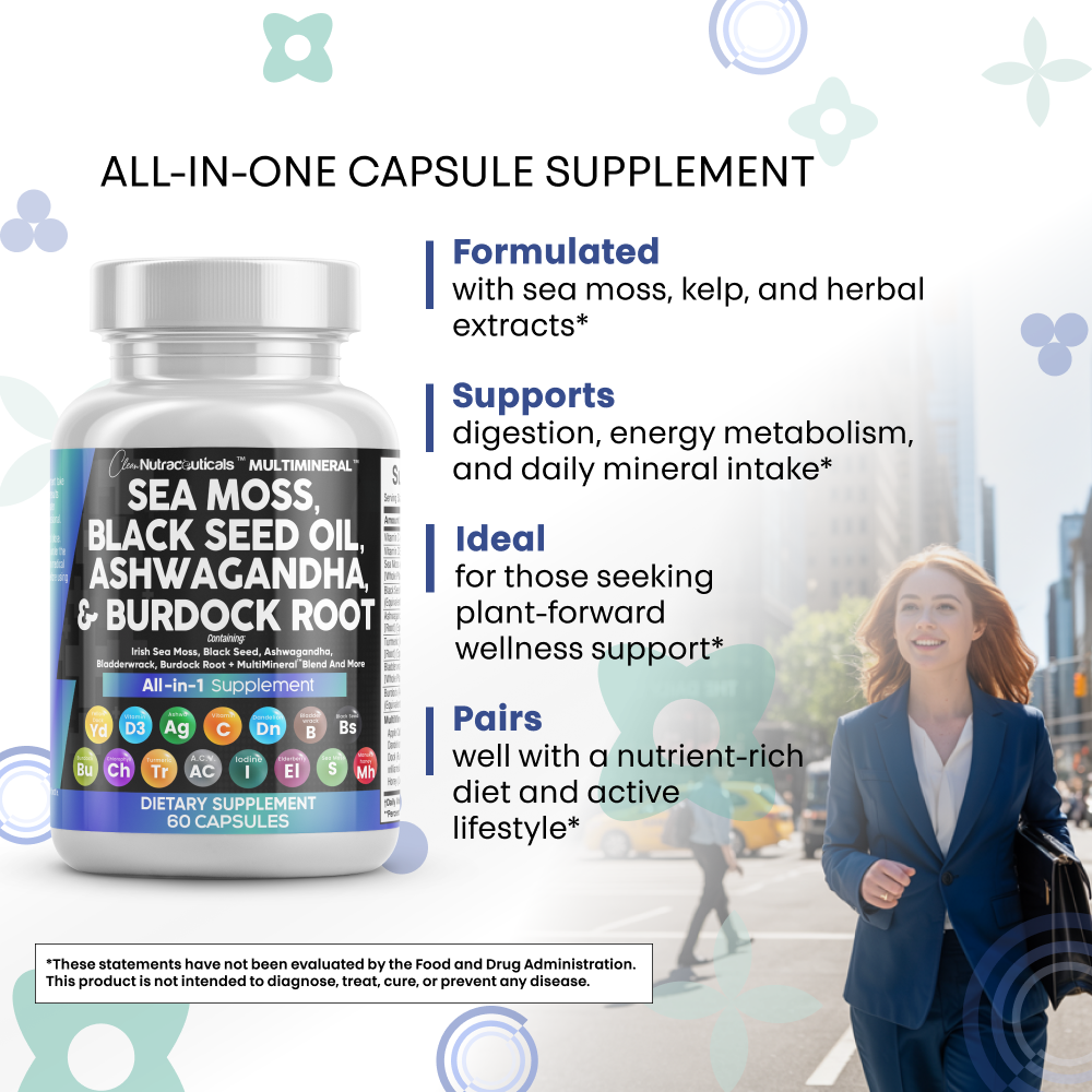 Multimineral™ Sea Moss Black Seed