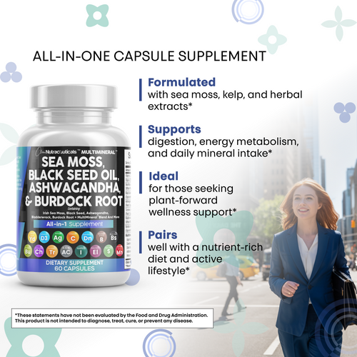 Multimineral™ Sea Moss Black Seed