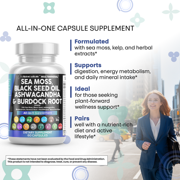 Multimineral™ Sea Moss Black Seed
