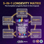 Infinity One Urolithin A 500mg + NAD + NR Resveratrol