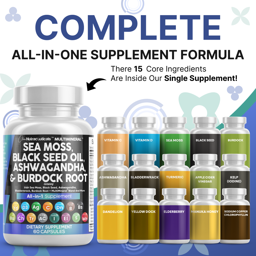 Multimineral™ Sea Moss Black Seed