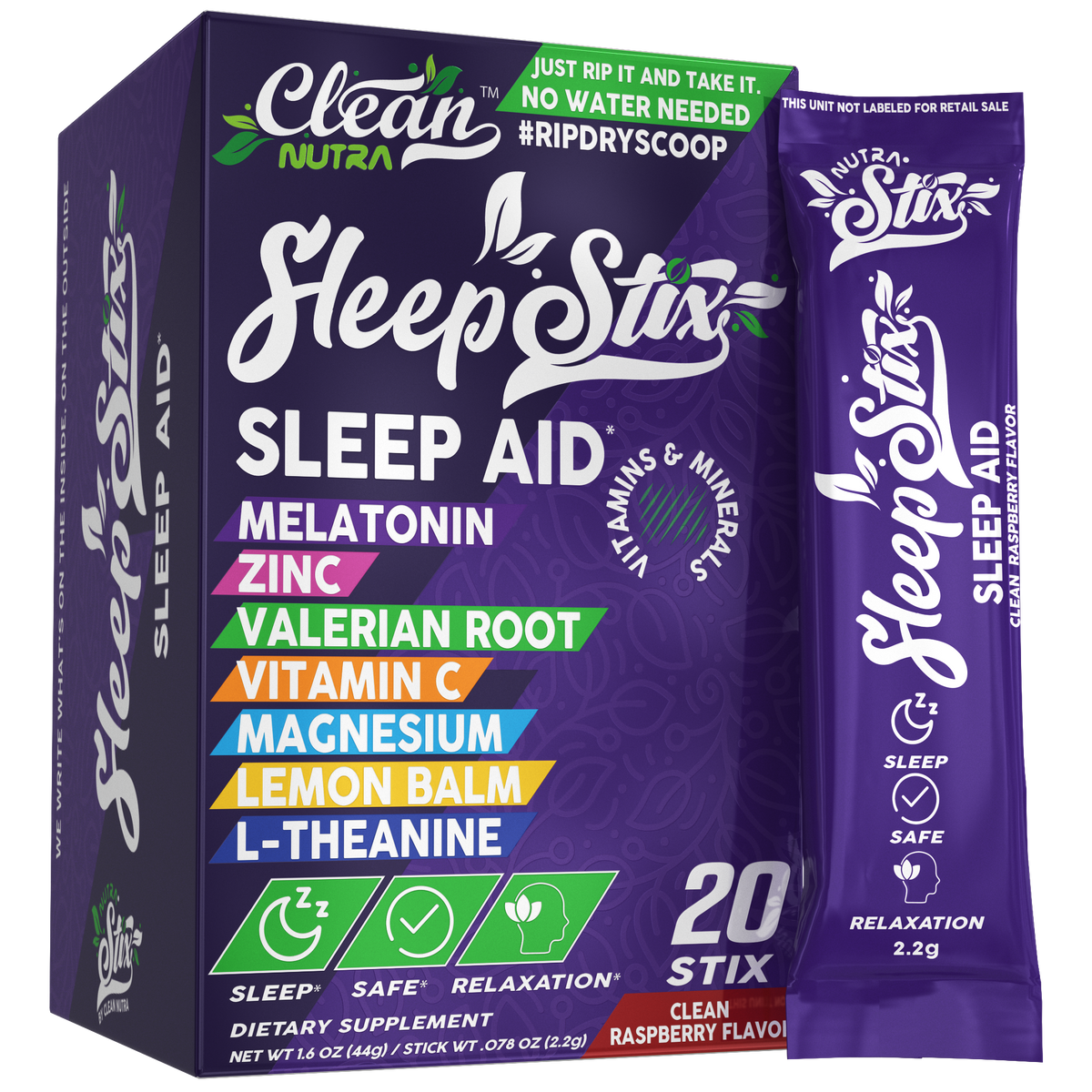 Sleep Stix | Sleep Support | Clean Nutraceuticals