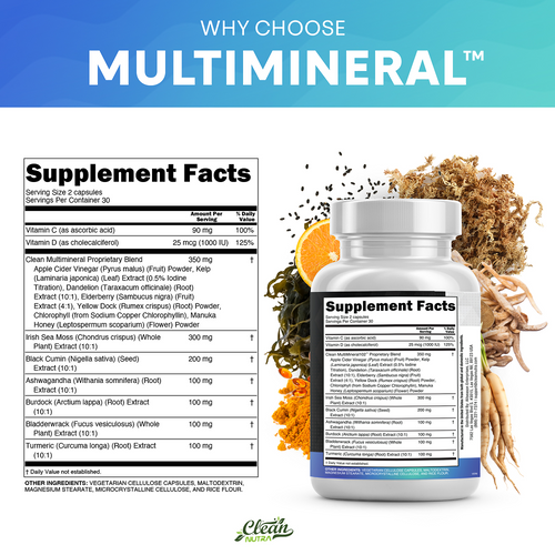 Multimineral™ Sea Moss Black Seed