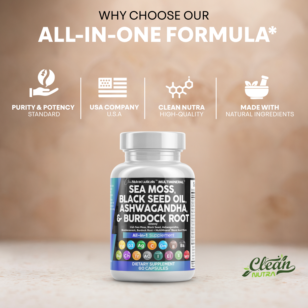 Multimineral™ Sea Moss Black Seed