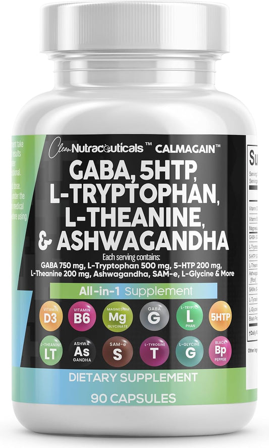 CalmAgain All in 1 5 HTP Supplement