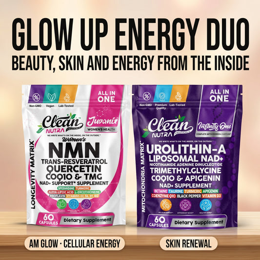 Glow Up Energy Duo — Beauty, Skin and Energy From the Inside
