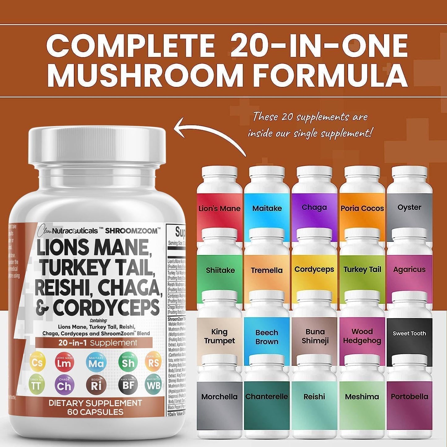 Shroomzoom™ Mushroom Supplement