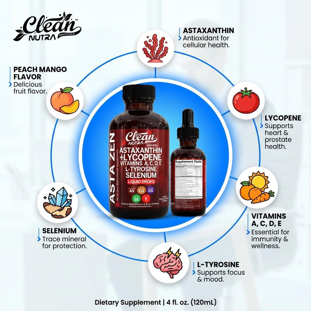 Astaxanthin Lycopene Liquid Drops