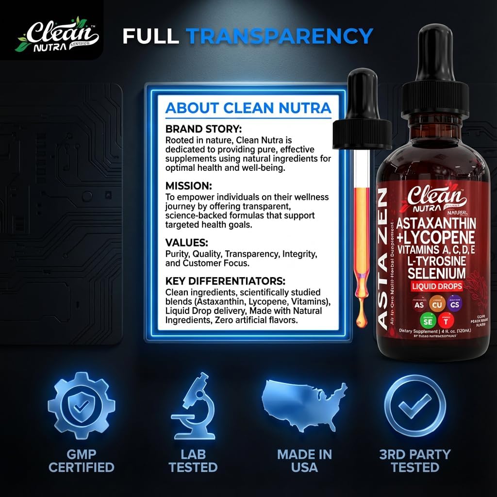 Astaxanthin Lycopene Liquid Drops