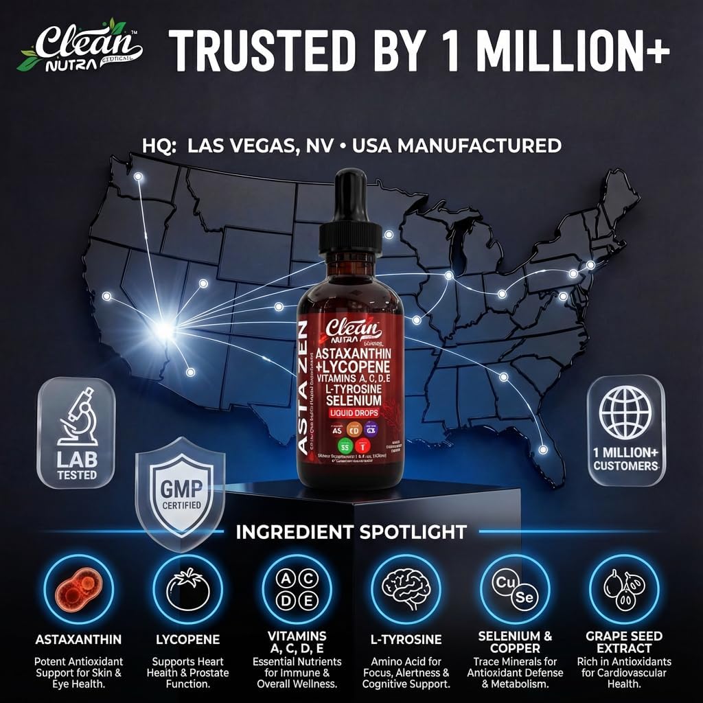 Astaxanthin Lycopene Liquid Drops