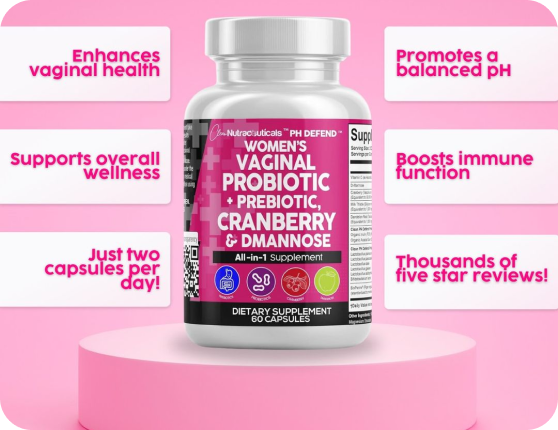 Vitamin C helps maintain your vaginal tissue health, reducing dryness and discomfort during intimate moments. Whether it's everyday activities or bedroom activities, you can finally enjoy life without constant irritation or the need for artificial lubricants.