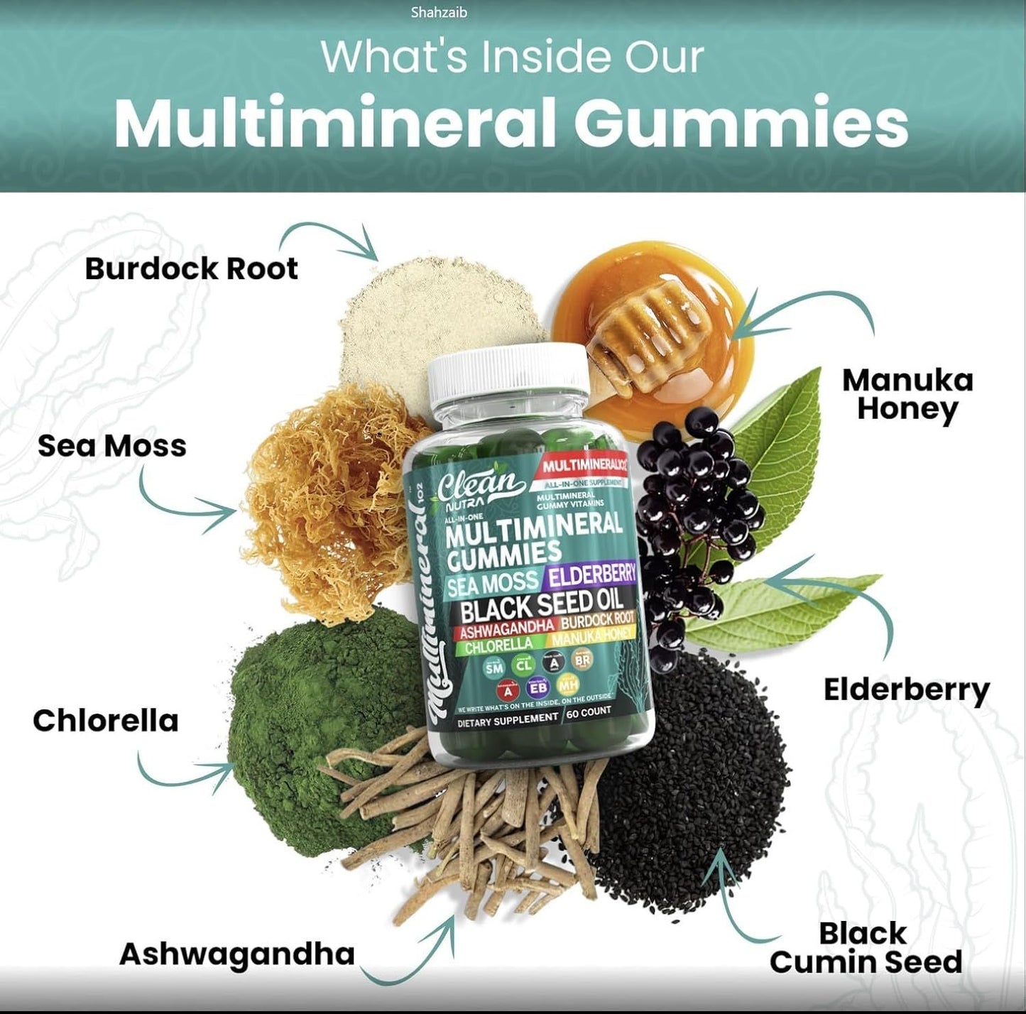 Multimineral Sea Moss Gummies